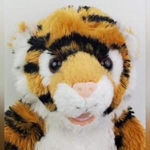 Build-A-Bear BAB Bengal Tiger Open Mouth Stuffed Animal Plush SEE PHOTOS - GUC